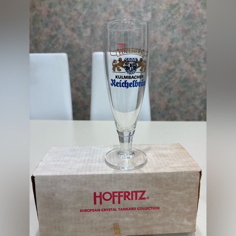 Pair of rare vintage Glass Beer Steins